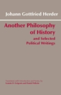 Image for Another Philosophy of History and Selected Political Writings