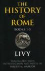 Image for The History of Rome, Books 1-5