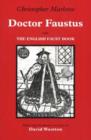 Image for Doctor Faustus : With The English Faust Book