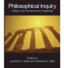 Image for Philosophical inquiry  : classical and contemporary readings