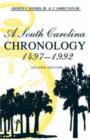 Image for A South Carolina Chronology, 1497-1992