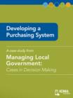 Image for Developing a Purchasing System: Cases in Decision Making