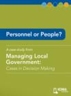 Image for Personnel or People?: Cases in Decision Making