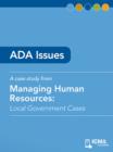 Image for ADA Issues: Local Government Cases