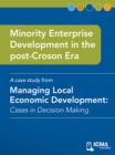 Image for Minority Enterprise Development in the Post-Croson Era: Cases in Decision Making