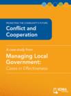 Image for Conflict and Cooperation: Cases in Effectiveness: Promoting the Community&#39;s Future