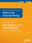 Image for Ethics and Internal Hiring: Cases in Effectiveness: Essential Management Practices