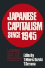 Image for Japanese Capitalism Since 1945 : Critical Perspectives