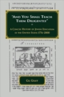 Image for And You Shall Teach Them Diligently - A Concise History of Jewish Education in the United States 1776-2000