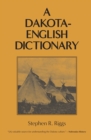 Image for Dakota-English Dictionary