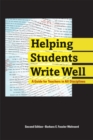 Image for Helping Students Write Well