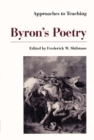 Image for Approaches to Teaching Byron&#39;s Poetry