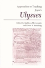 Image for Approaches to Teaching Joyce&#39;s Ulysses