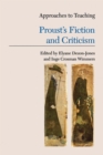 Image for Approaches to Teaching Prousts&#39; Fiction and Criticism