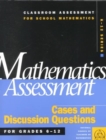 Image for Mathematics Assessment : Cases and Discussion Questions for Grades 6 - 12