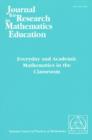 Image for Everyday and Academic Mathematics in the Classroom, JRME Monograph #11