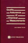 Image for Quality Assurance of Chemical Measurements