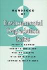Image for Handbook of Environmental Degradation Rates