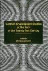 Image for German Shakespeare Studies at the Turn of the Twenty-first Century