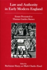 Image for Law and Authority in Early Modern England : Essays Presented to Thomas Garden Barnes