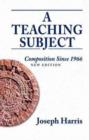Image for Teaching Subject, A