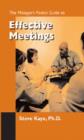 Image for The Manager&#39;s Pocket Guide to Effective Meetings