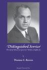 Image for Distinguished Service : The Life of Wisconsin Governor Walter J. Kohler, Jr.