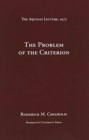 Image for Problem of the Criterion