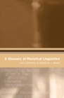 Image for A Glossary of Historical Linguistics