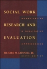 Image for SOCIAL WORK RESEARCH AND EVALUATION