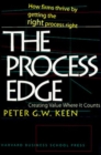 Image for The process edge  : creating value where it counts