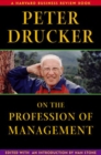 Image for Peter Drucker on the profession of management