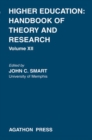 Image for Higher Education: Handbook of Theory and Research 12