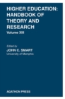Image for Higher Education: Handbook of Theory and Research 13