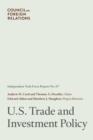 Image for U.S. trade policy  : independent task force report