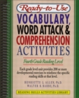 Image for Ready-to-Use Vocabulary Word Attack and Comprehension Activities