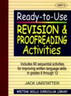 Image for Ready-to-Use Revision And Proofreading Activities (Volume 5 of Writing Skills Curriculum Library)
