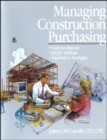Image for Managing Construction Purchasing