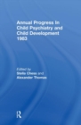 Image for 1983 Annual Progress In Child Psychiatry