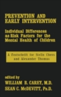 Image for Prevention And Early Intervention