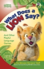 Image for What does a lion say?: and other playful language games