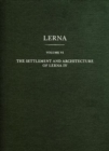 Image for Architecture, settlement, and stratigraphy of Lerna IV