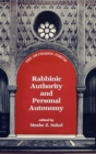 Image for Rabbinic Authority and Personal Autonomy