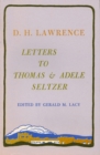 Image for Letters to Thomas &amp; Adele Seltzer