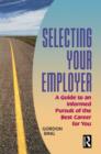 Image for Selecting Your Employer