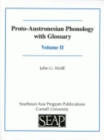 Image for Proto-Austronesian phonology with glossaryVolume II