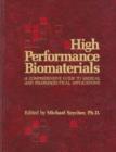 Image for High Performance Biomaterials