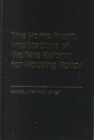 Image for Home Front CB : Implications of Welfare Reform for Housing Policy / Sandra J. Newman, Editor.