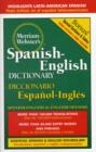 Image for Merriam-Webster&#39;s Spanish-English dictionary  : essential Spanish vocabulary, American English usage