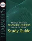 Image for Merriam-Webster&#39;s advanced learners English dictionary study guide